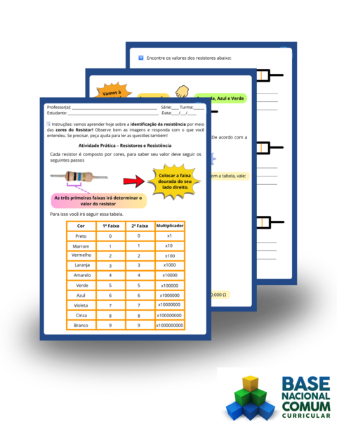 Resistores & Códigos de Cores: Atividade Prática - comprar online