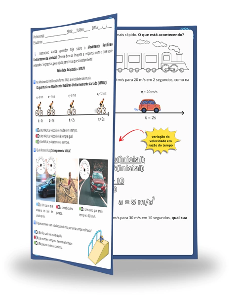 Movimento Retilíneo Uniformemente Variado