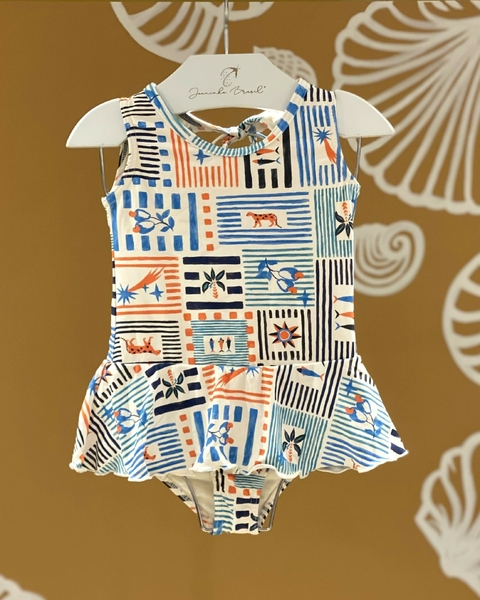 Mergulho Maiô Frufru Infantil - comprar online