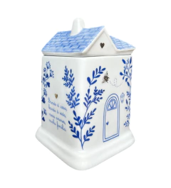 Pote Casinha G Em Porcelana Feito À Mão na internet
