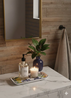 Mini Bandeja Lavabo Apoio Porcelana - comprar online