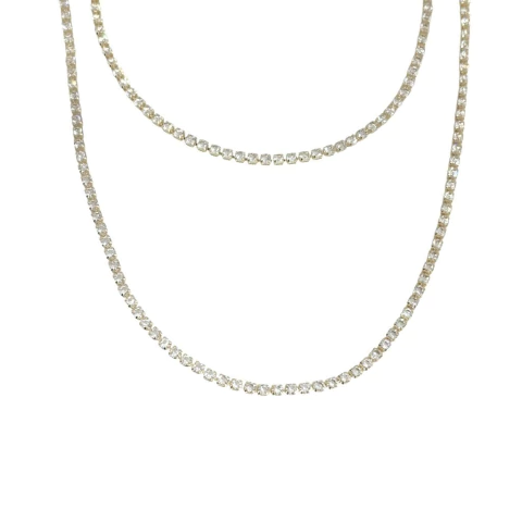 Colar Duplo Riviera Cristal - comprar online