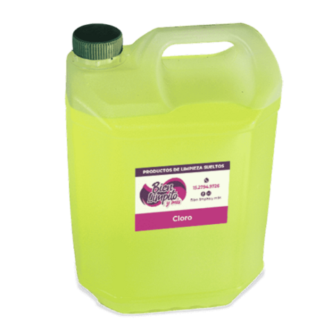 Cloro liquido bidon - comprar online