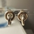 Aros de argollas cruzadas - comprar online