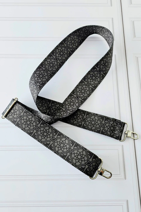 Correa sublimada motivos color gris - comprar online