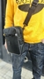 Morral engomado negro