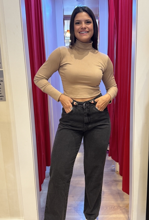 Calça Jeans Marmorizada