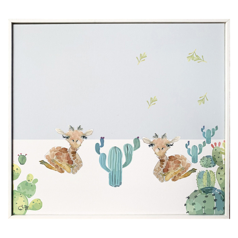 Tela Canvas - Girafas I