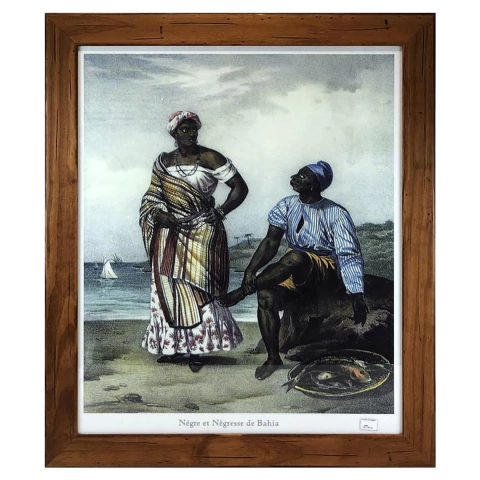 Quadro Decorativo Escravos - Debret I