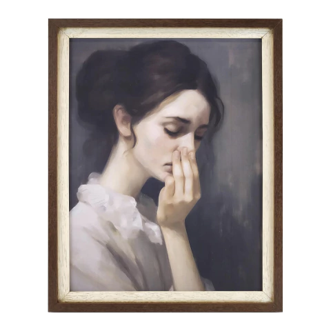 Quadro Decorativo - Lavabo Feminino I