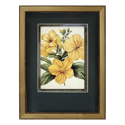 Quadro Decorativo - Postais Florais II