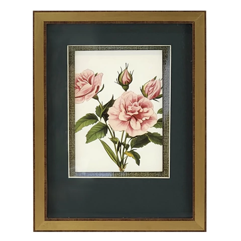 Quadro Decorativo - Postais Florais IV