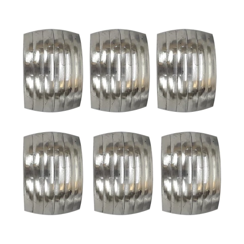 Porta Guardanapo em Metal - 6 Argolas