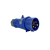Plugue Industrial Macho Azul 3p+t+n 32a 250v Weg - comprar online