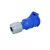 Plug Femea (acoplamento) 16a 3p+e-6h Azul - comprar online