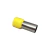 Terminal Tubular Ilhós 70mm - (10 Peças) Amarelo - Crimper - Automatize Soluções