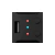 Tomada Dupla Com Usb Smart Wi-fi Whome Refinatto Preto na internet