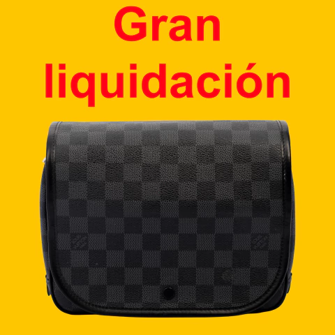 Louis Vuitton Bolso de Baño Damier Graphite Hanging Toiletry Kit - comprar en línea
