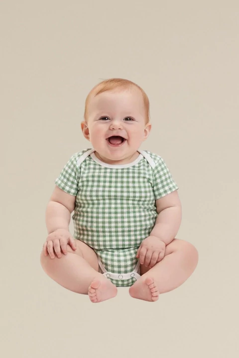 Mistletoe Pijama Body Infantil Bebê Algodão - comprar online