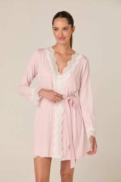 Ballet Robe Curto Manga Longa Malha Viscose - comprar online