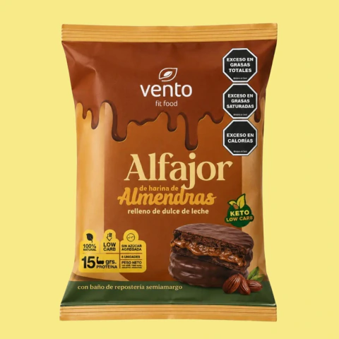 Alfajor Keto Harina de Almendra