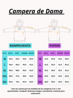 Campera de Dama 2 en 1 Lila - tienda online