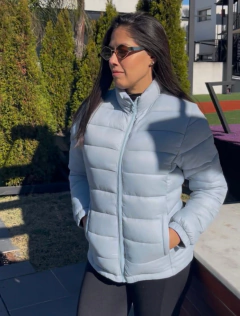 Campera de Dama 2 en 1 Celeste - tienda online