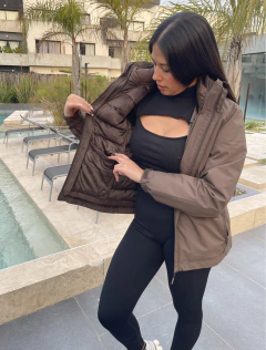 Campera de Dama 2 en 1 Coffe en internet