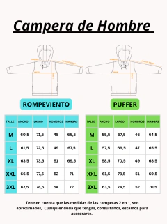 Campera de Hombre 2 en 1 Verde Claro - comprar online