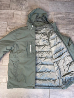 Campera de Hombre 2 en 1 Verde Claro - tienda online