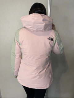 Campera de Dama con Trampa para la Nieve (Rosa/Gris) en internet