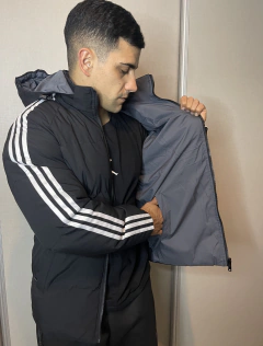 Camperones 3 Lineas Reversible (Negro) en internet
