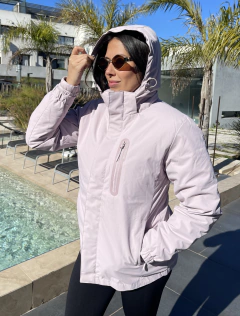 Campera de Dama 2 en 1 Rosa pastel - indumentaria diamante