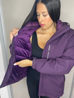 Campera de Dama 2 en 1 Violeta - indumentaria diamante
