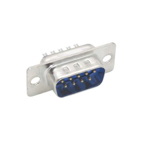 Conector DB9 MACHO 180º Solda Fio