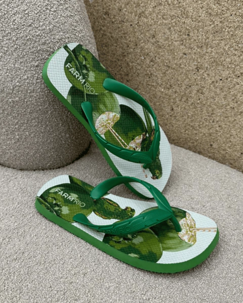 Chinelo Jangada Água De Coco Farm Apé