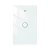Interruptor inteligente Wi-Fi Velds com 1 botão touch branco, design moderno e controle por aplicativo