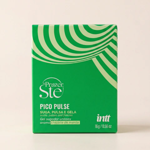 Pico Pulse Sabor Chiclete de Menta INTT Gel Sugador Excitante Refrescante 16g
