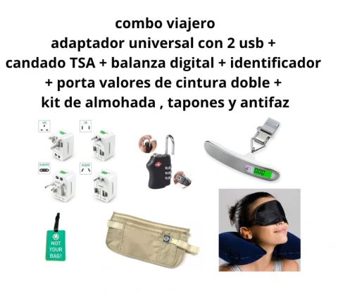 combo viajero #17
