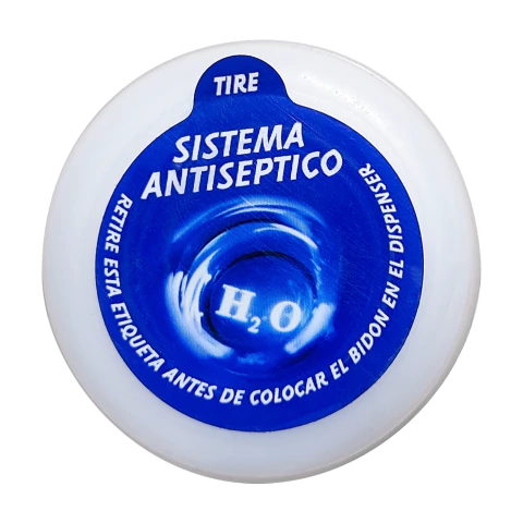 Tapas para Bidon Antisepticas Blanco - comprar online