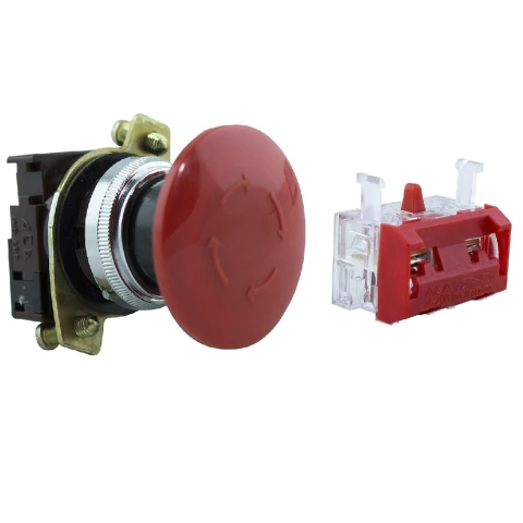 Botonera 1900 r golpe de puño desbloq.c/giro + micro nc (AEA)