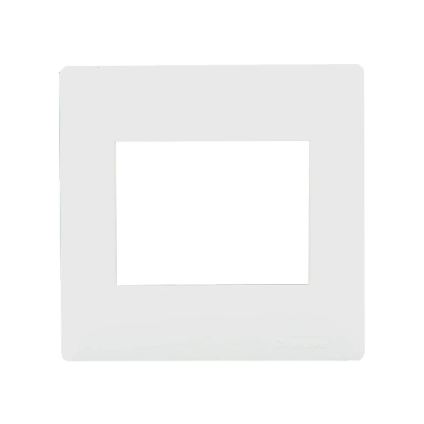 Tapa p/2 modulos mignon serie lujo blanca linea siglo xxii (CAMBRE)