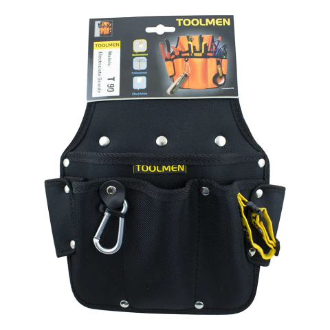Porta-herramientas cartuchera p/electricistas grande