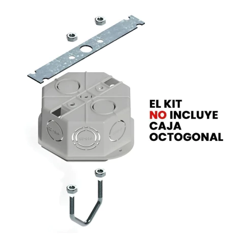 Kit Soporte para Caja Octogonal Genrod 101030 - comprar online