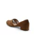 Peep Toe Baixa Couro Nobuck Lagrasse Carmel - loja online