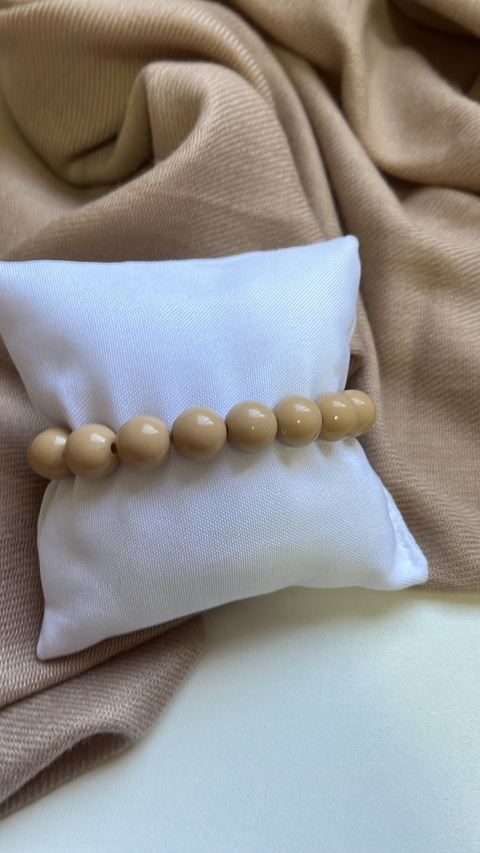Pulseira Esfera Nude - comprar online