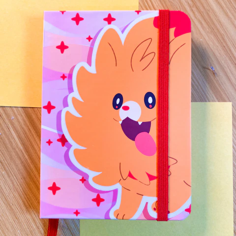 Caderno Pokémon Pombon Capa Dura A6
