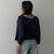 Blusa Tricot Helena - Azul Marinho na internet
