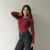 Kit 3 Bodys Básicos Preto Marrom e Cereja– Giovana na internet