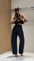 Calça Jeans Escuro Barrel – Jade - comprar online
